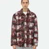 Bottega Veneta Alpaca Check Overshirt> Jackets