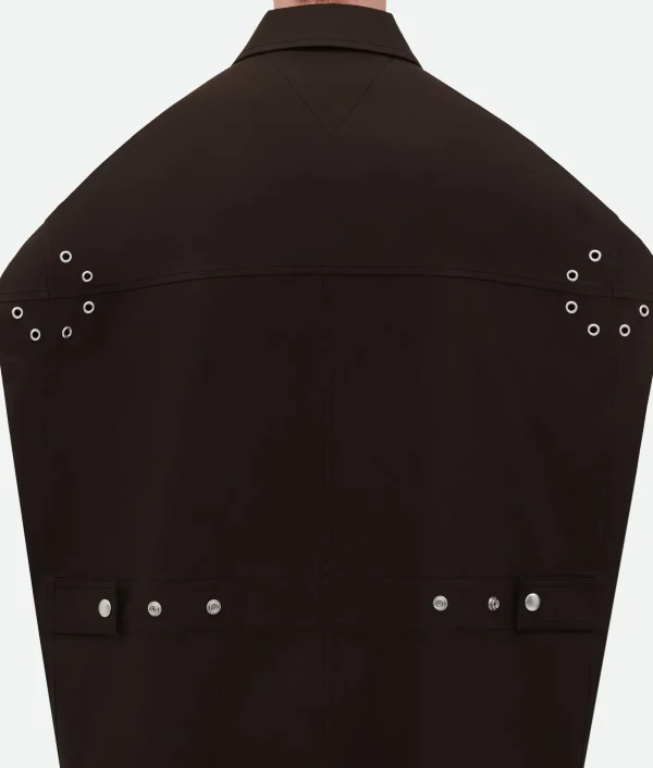 Bottega Veneta Bicolor Stretch Cotton Parka> Jackets