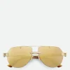 Bottega Veneta Bolt Aviator Sunglasses>Women Sunglasses | Sunglasses