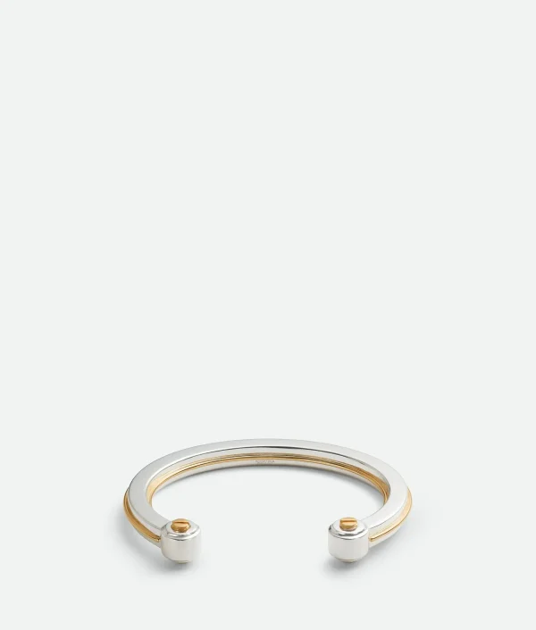 Bottega Veneta Bolt Cuff Bracelet> Bracelets