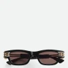 Bottega Veneta Bolt Squared Sunglasses>Women Sunglasses | Sunglasses