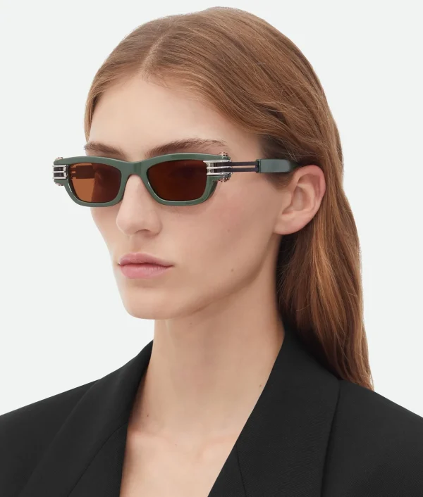 Bottega Veneta Bolt Squared Sunglasses>Women Sunglasses | Sunglasses