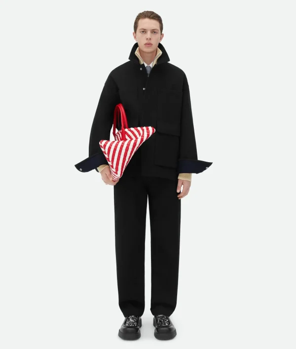 Bottega Veneta Bonded Cotton Wool Blouson> Jackets