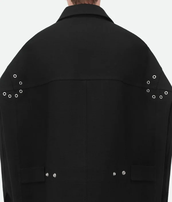 Bottega Veneta Bonded Cotton Wool Blouson> Jackets