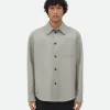 Bottega Veneta Bonded Leather Shirt> Shirts | Leather