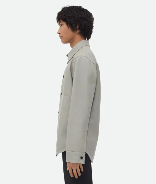 Bottega Veneta Bonded Leather Shirt> Shirts | Leather
