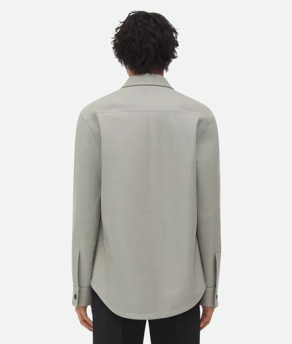 Bottega Veneta Bonded Leather Shirt> Shirts | Leather