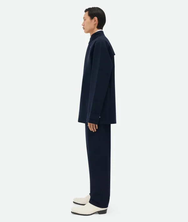 Bottega Veneta Bonded Wool And Cotton Jacket> Jackets