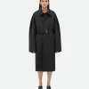 Bottega Veneta Bonded Wool Cotton Coat>Women Coats