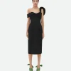 Bottega Veneta Bonded Wool Tricotine Bustier Dress>Women Dresses