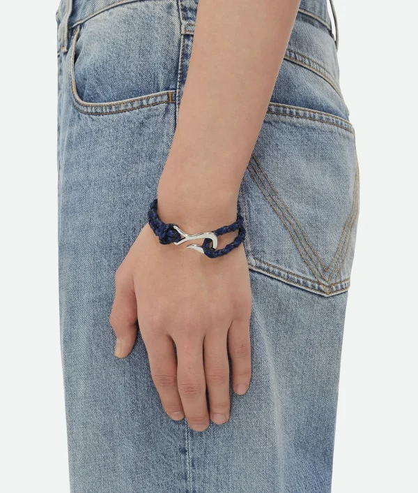 Bottega Veneta Braid Leather Bracelet> Bracelets