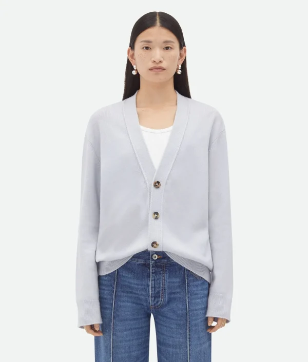 Bottega Veneta Cashmere Cardigan>Women Knitwear