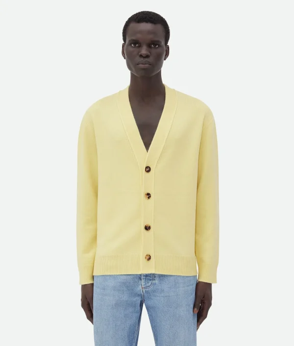 Bottega Veneta Cashmere Cardigan> Knitwear