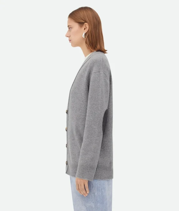 Bottega Veneta Cashmere Cardigan>Women Knitwear