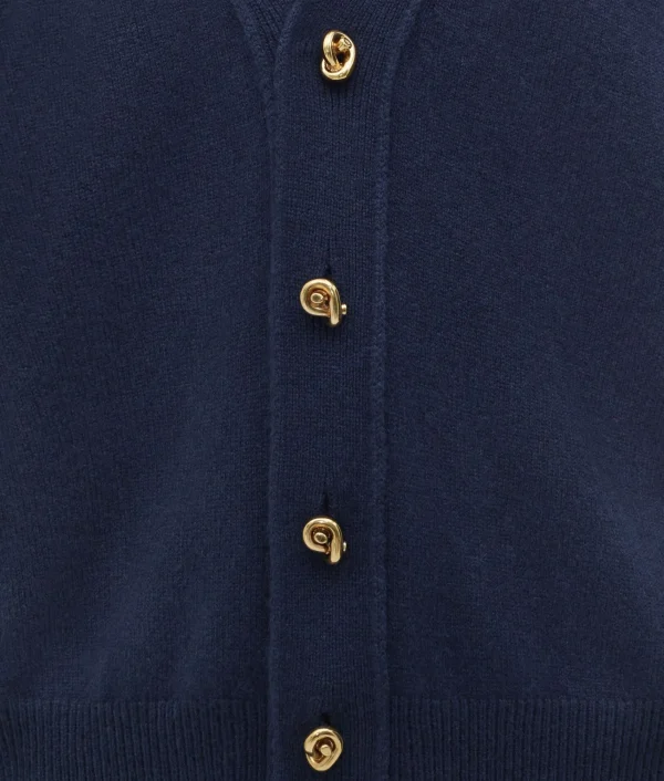 Bottega Veneta Cashmere Cardigan With Knot Buttons>Women Knitwear