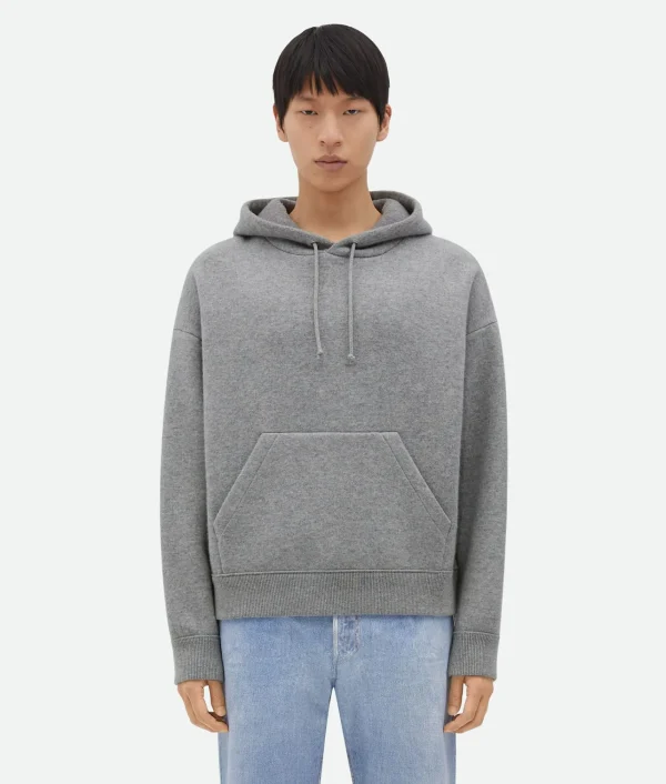Bottega Veneta Cashmere Hoodie> Knitwear