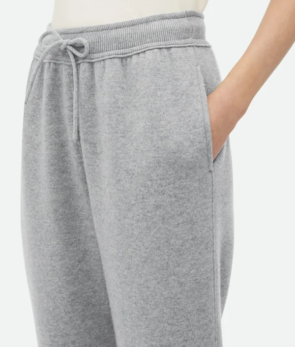 Bottega Veneta Cashmere Jogger Trousers>Women Trousers And Shorts