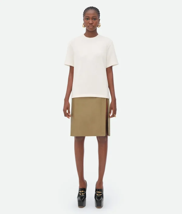 Bottega Veneta Cashmere T-Shirt>Women Tops And T-Shirts