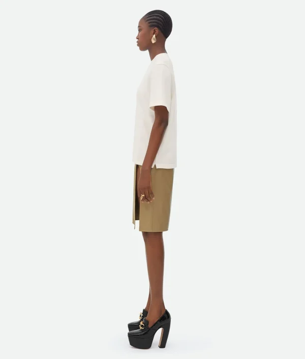 Bottega Veneta Cashmere T-Shirt>Women Tops And T-Shirts