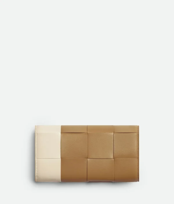 Bottega Veneta Cassette Large Flap Wallet>Women Long Wallets
