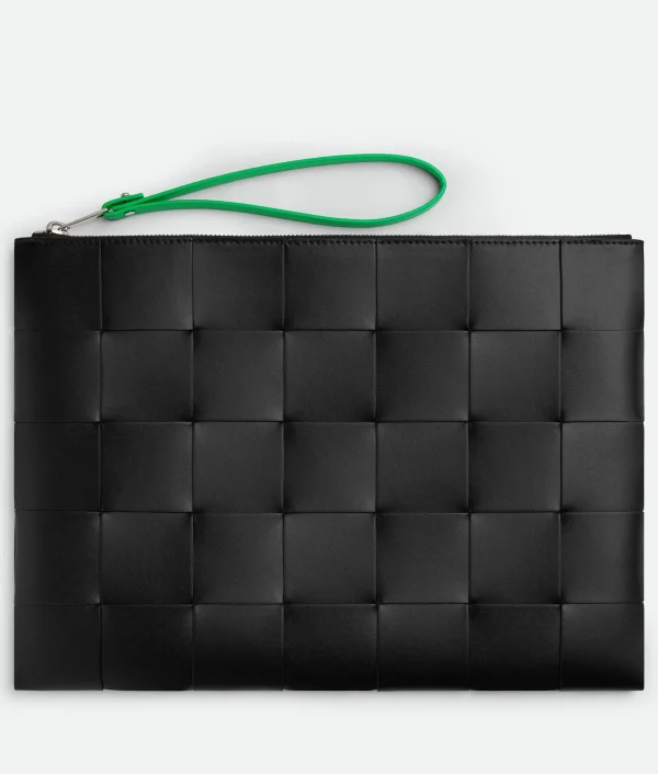 Bottega Veneta Cassette Large Flat Pouch> Pouches
