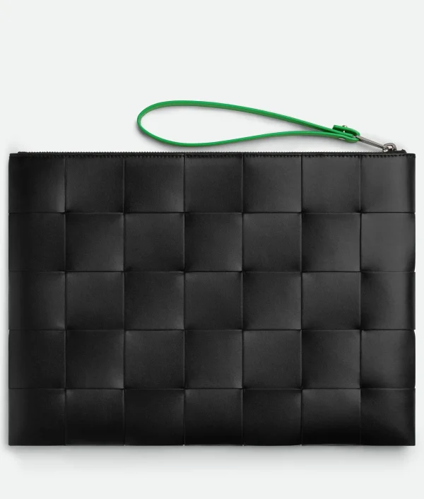 Bottega Veneta Cassette Large Flat Pouch> Pouches
