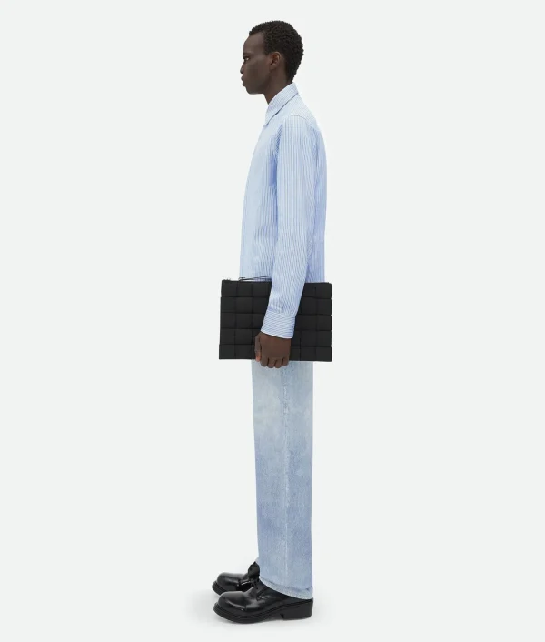 Bottega Veneta Cassette Large Flat Pouch> Pouches