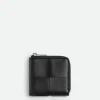 Bottega Veneta Cassette Square Compact Zip Around Wallet>Women Small Wallets | Small Wallets