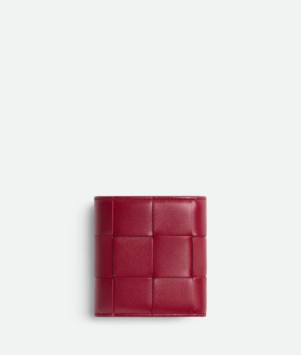 Bottega Veneta Cassette Tri-Fold Wallet With Origami Coin Purse>Women Small Wallets