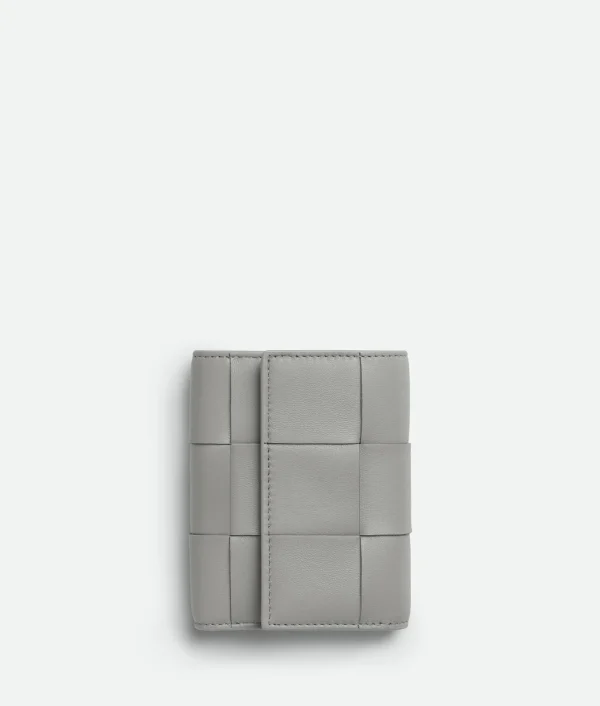 Bottega Veneta Cassette Tri-Fold Zip Wallet>Women Small Wallets