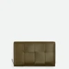 Bottega Veneta Cassette Zip Around Wallet> Long Wallets
