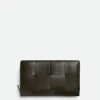 Bottega Veneta Cassette Zip Around Wallet> Long Wallets