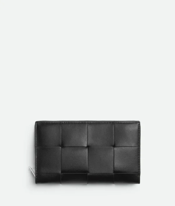Bottega Veneta Cassette Zip Around Wallet> Long Wallets