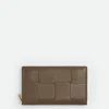 Bottega Veneta Cassette Zip Around Wallet>Women Long Wallets