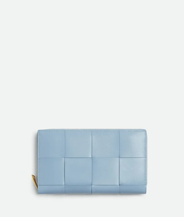 Bottega Veneta Cassette Zip Around Wallet>Women Long Wallets