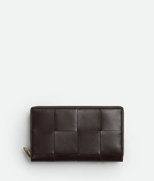 Bottega Veneta Cassette Zip Around Wallet>Women Long Wallets