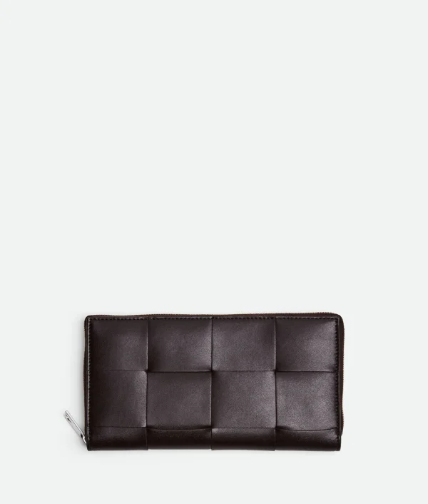 Bottega Veneta Cassette Zip Around Wallet>Women Long Wallets | Long Wallets