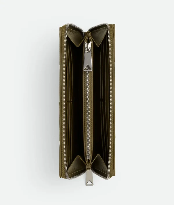 Bottega Veneta Cassette Zip Around Wallet> Long Wallets