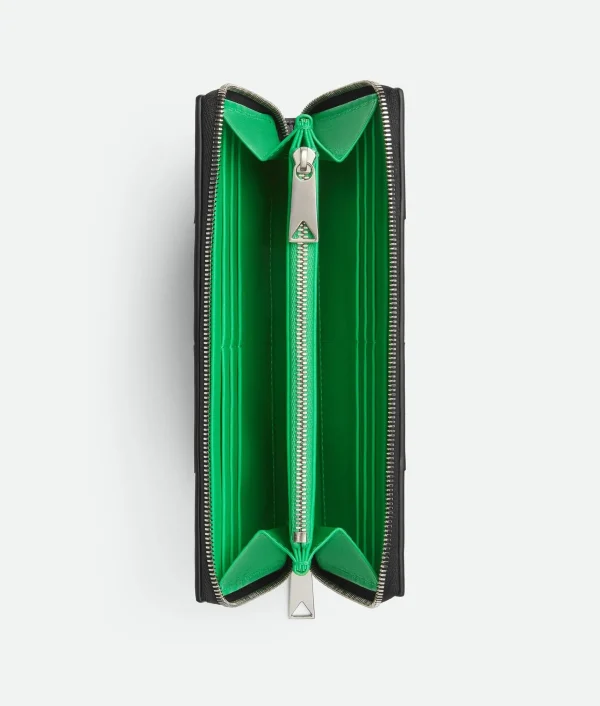 Bottega Veneta Cassette Zip Around Wallet> Long Wallets