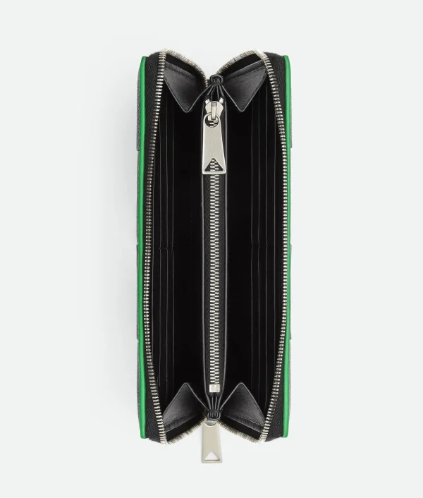 Bottega Veneta Cassette Zip Around Wallet> Long Wallets