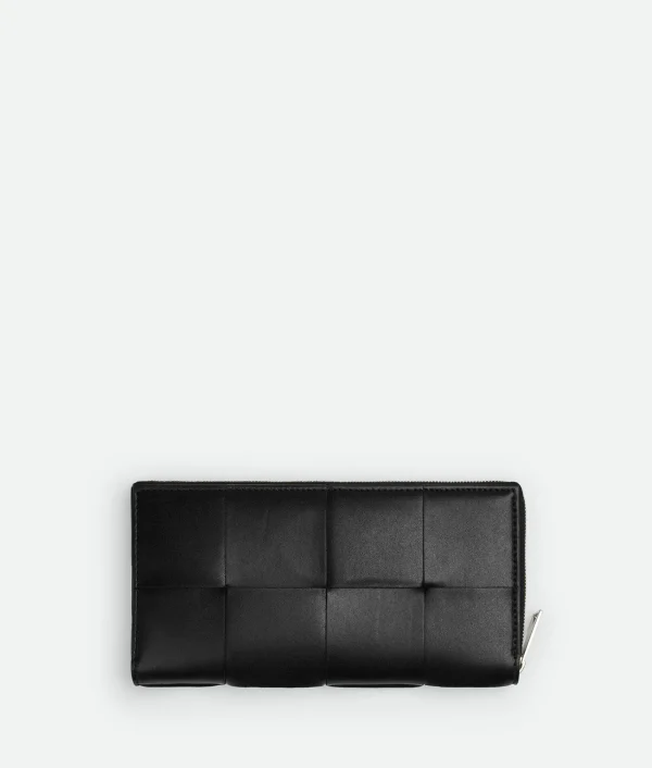 Bottega Veneta Cassette Zip Around Wallet> Long Wallets