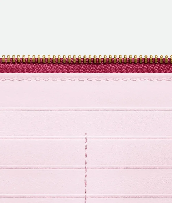 Bottega Veneta Cassette Zip Around Wallet>Women Long Wallets