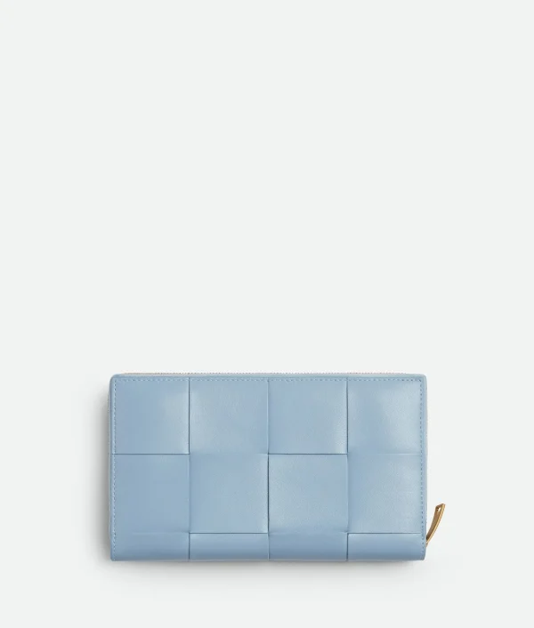 Bottega Veneta Cassette Zip Around Wallet>Women Long Wallets