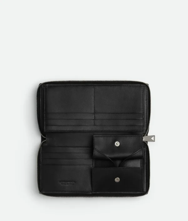 Bottega Veneta Cassette Zip Around Wallet> Long Wallets