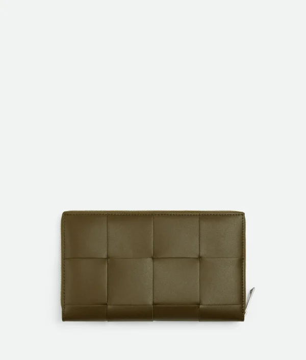 Bottega Veneta Cassette Zip Around Wallet> Long Wallets