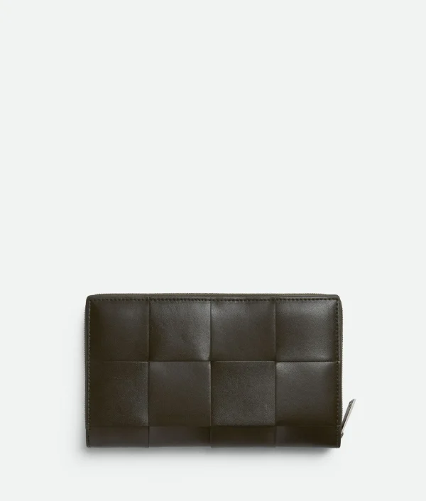 Bottega Veneta Cassette Zip Around Wallet> Long Wallets