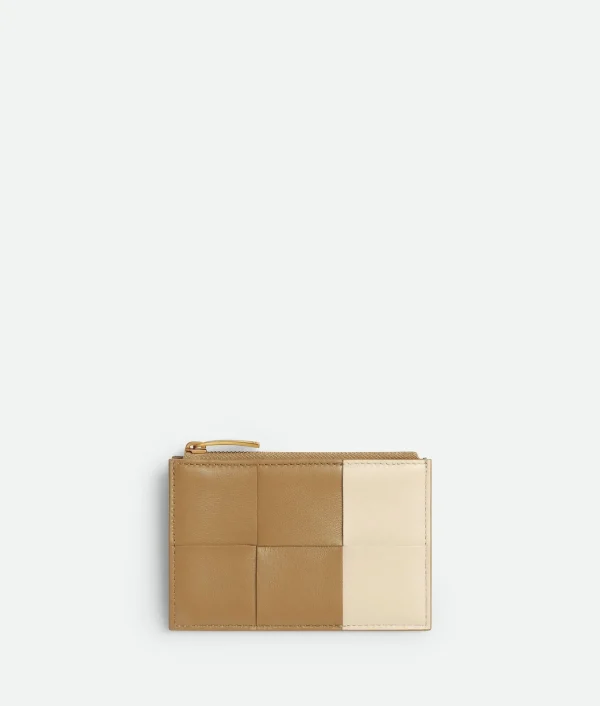 Bottega Veneta Cassette Zippered Card Case>Women Card Cases