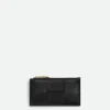 Bottega Veneta Cassette Zippered Card Case>Women Card Cases