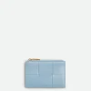 Bottega Veneta Cassette Zippered Card Case>Women Card Cases