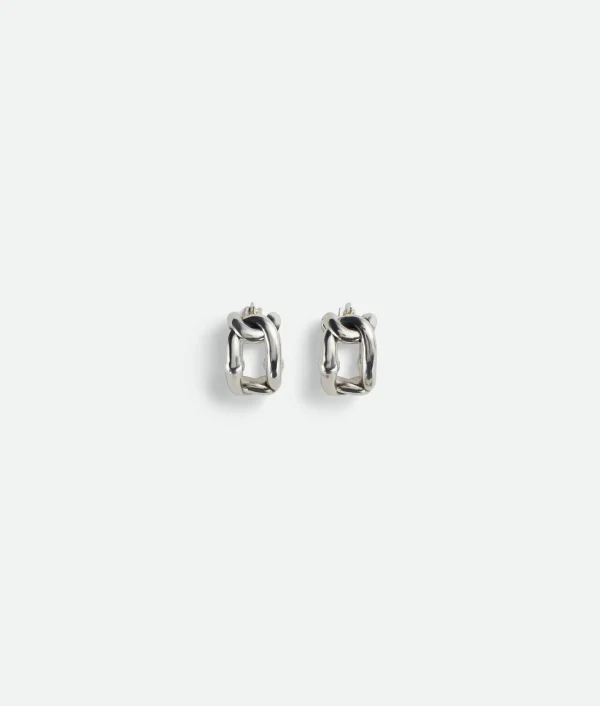 Bottega Veneta Chain Hoop Earrings>Women Earrings | Earrings